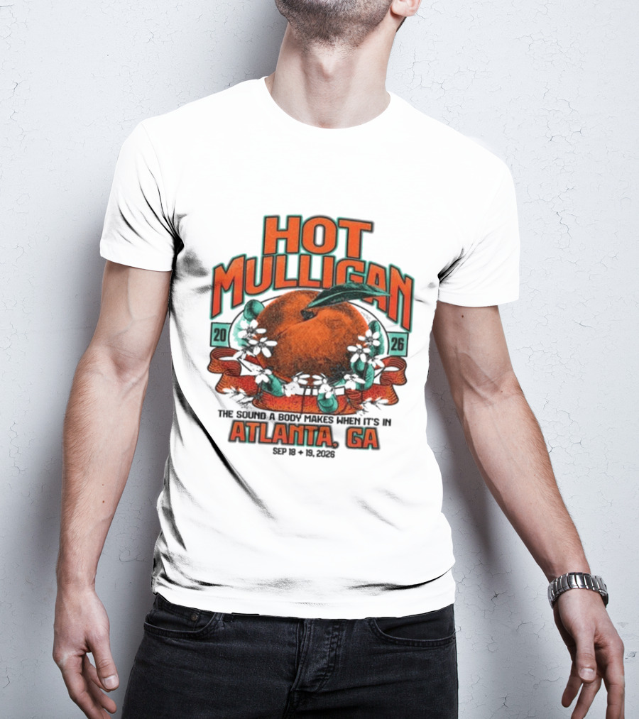 Hot Mulligan The Sound A Body Makes Atlanta GA 2026 Sep 18 19 T-Shirt
