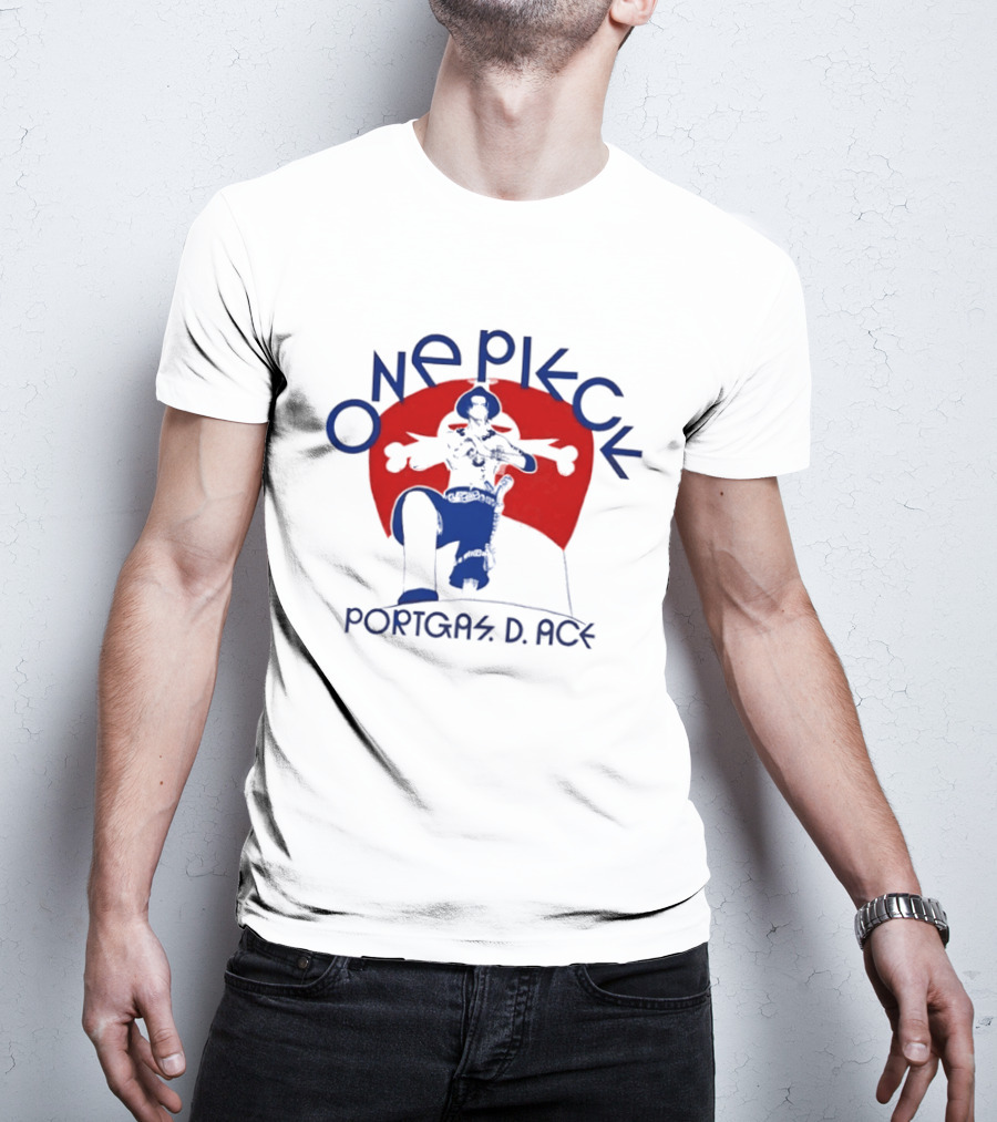 One Piece Portgas D Ace Manga Anime T-Shirt