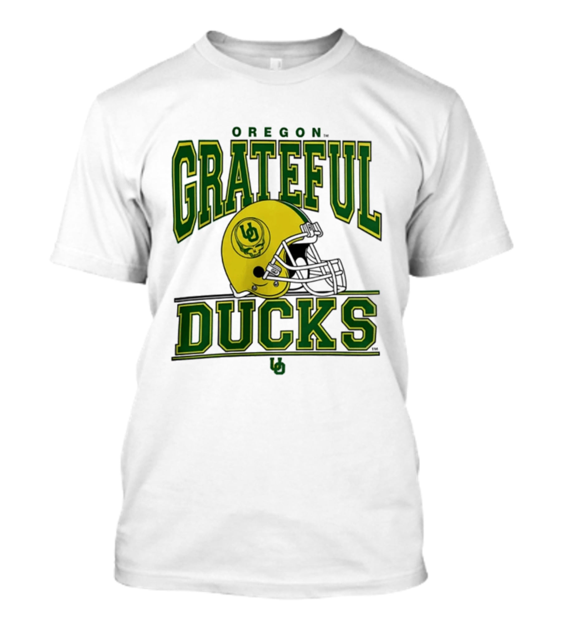 Oregon Grateful Ducks Helmet T-Shirt