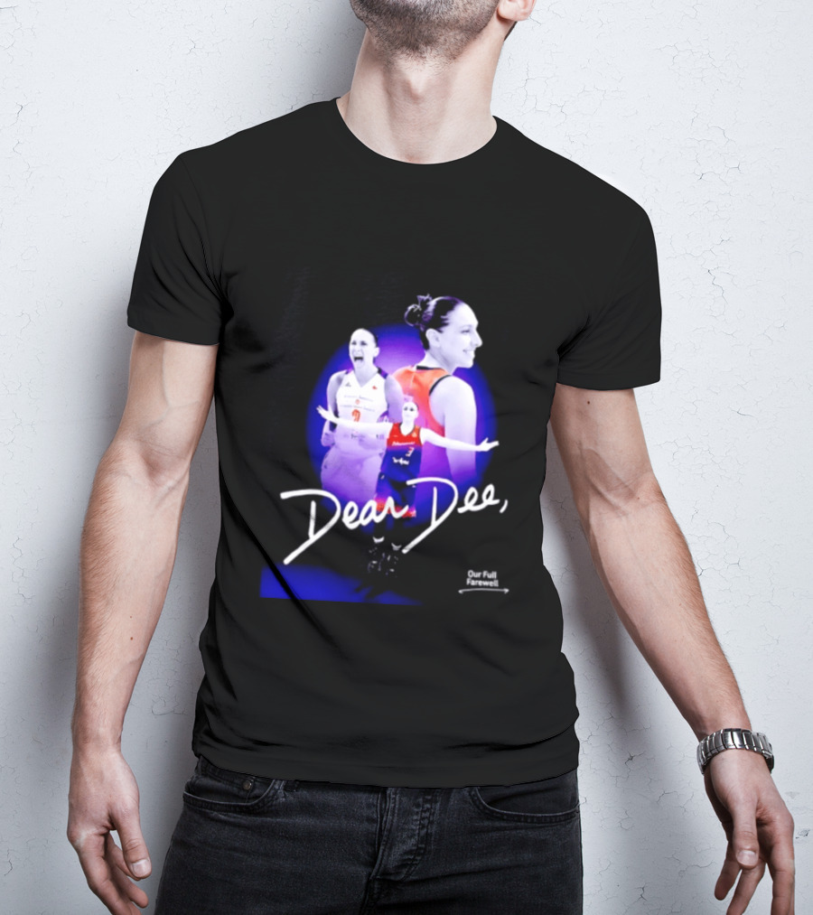 Diana Taurasi Phoenix Mercury Dear Dee Our Full Farewell T-Shirt