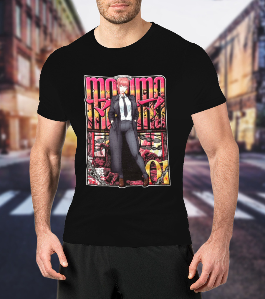 Makima Crime Justification Anime Manga T-Shirt