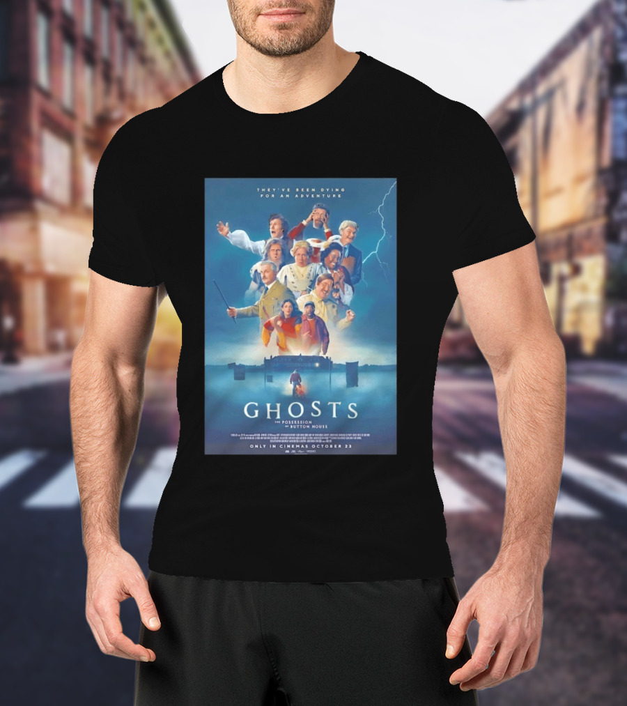 Ghosts The Possession Of Button House Movie Adventure T-Shirt
