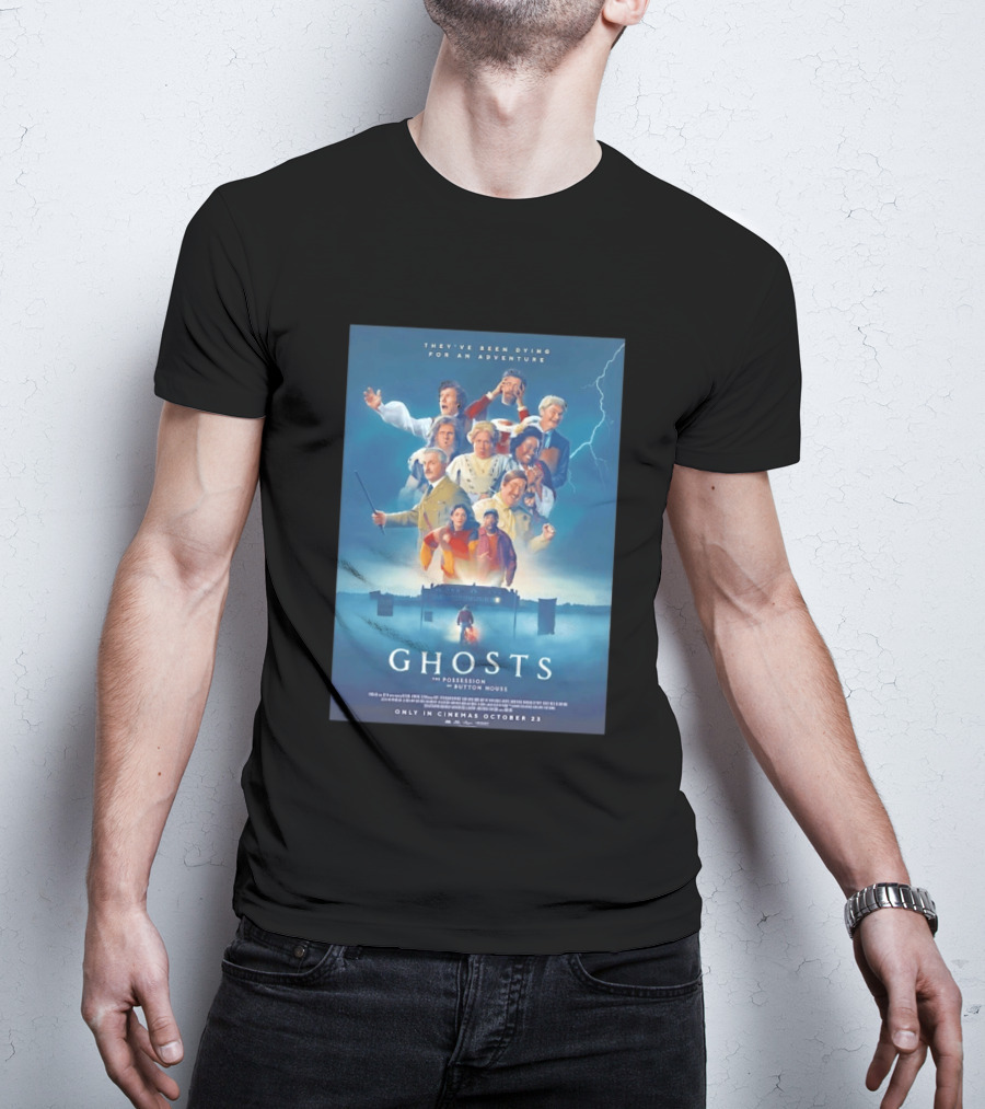 Ghosts The Possession Of Button House Movie Adventure T-Shirt