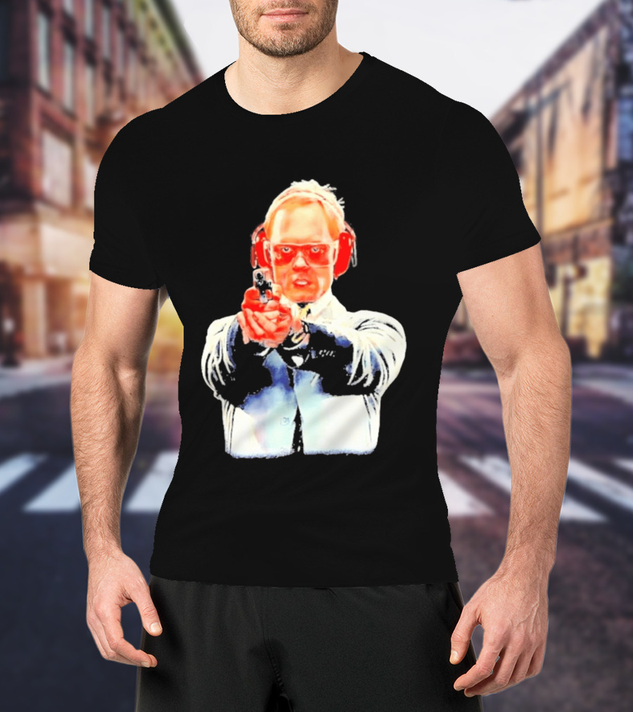 Dr. Niles Crane With Hand Cannon Analyzed Kiss T-Shirt