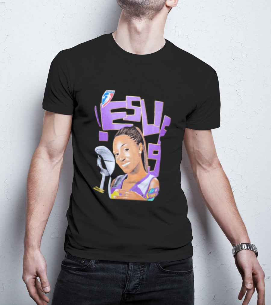 WNBA Lisa Leslie Sparks Basketball Legend Retro 9 T-Shirt