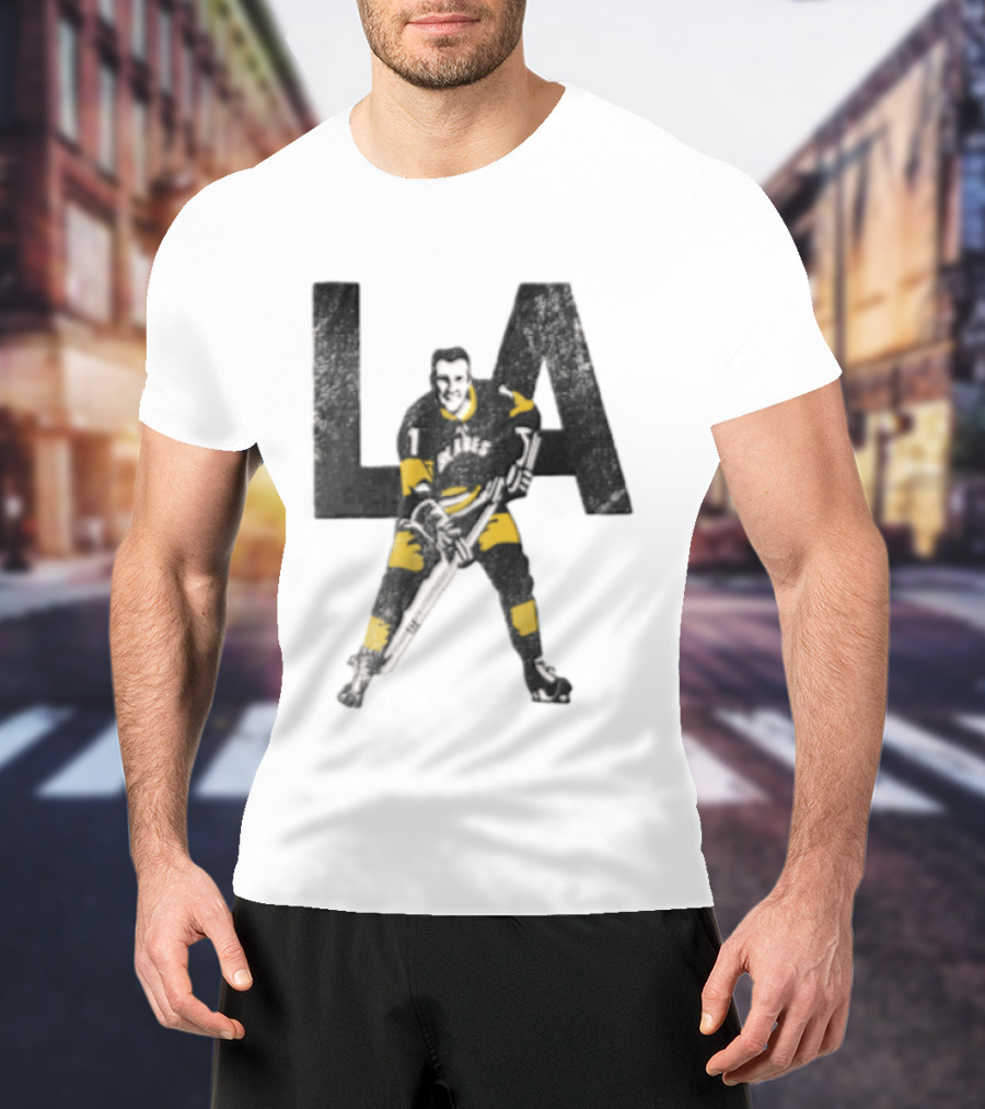 1961 LA Blades Hockey Retro Vintage Team Player T-Shirt
