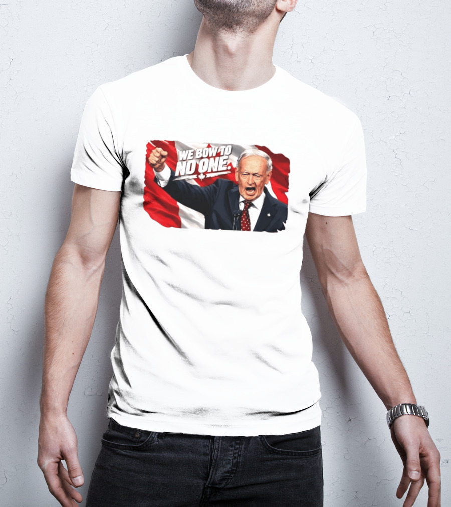 We Bow To No One Jean Chrétien Canada Essential T-Shirt