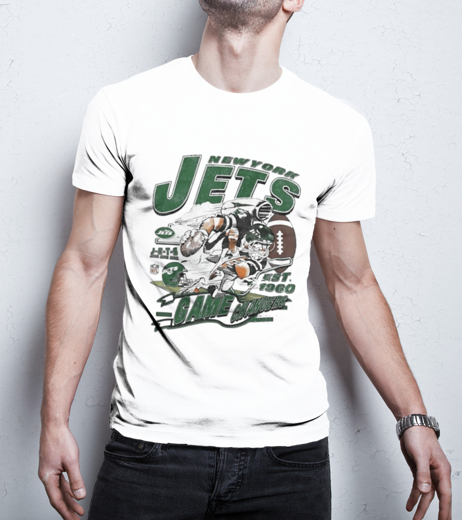 New York Jets Est 1960 Game Changers NFL Football T-Shirt