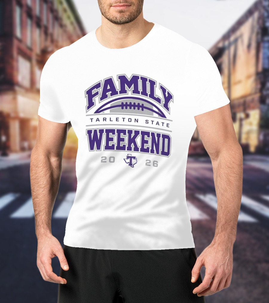 Tarleton State Family Weekend 2026 Football Event T-Shirt