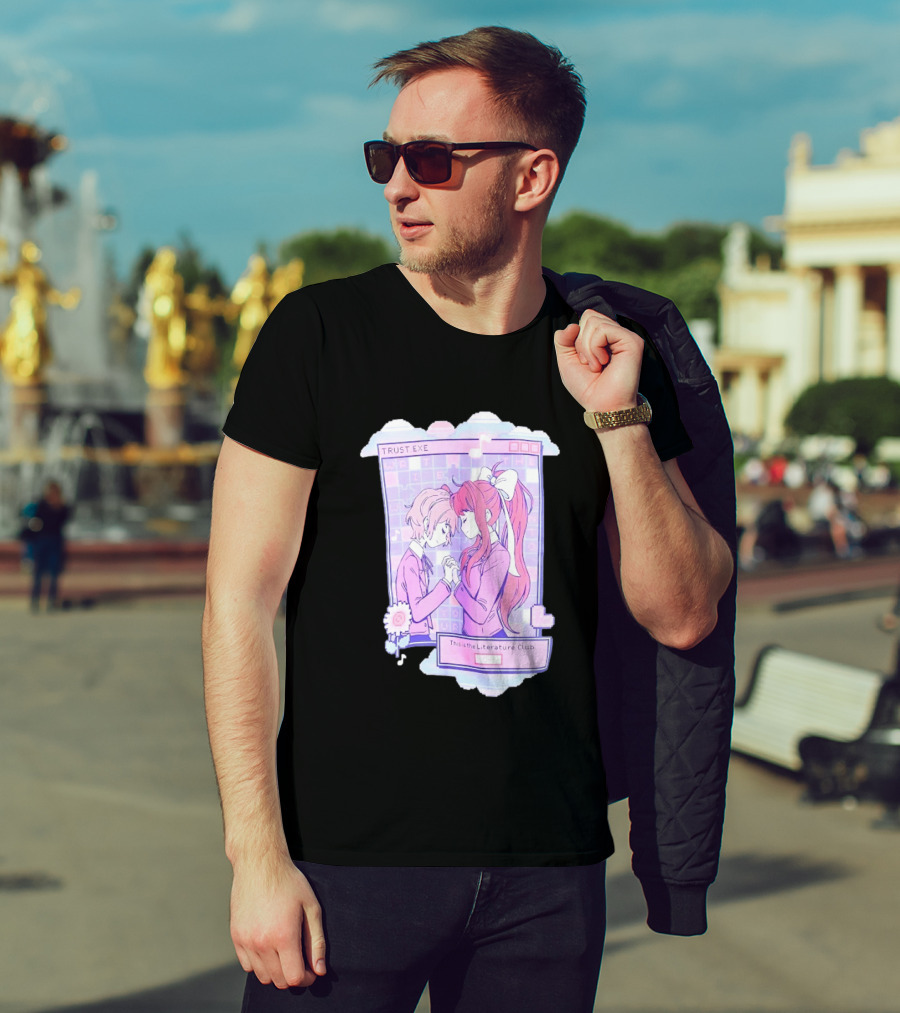 Doki Doki Literature Club Trustexe Monika Sayori This Is The Literature Club T-Shirt