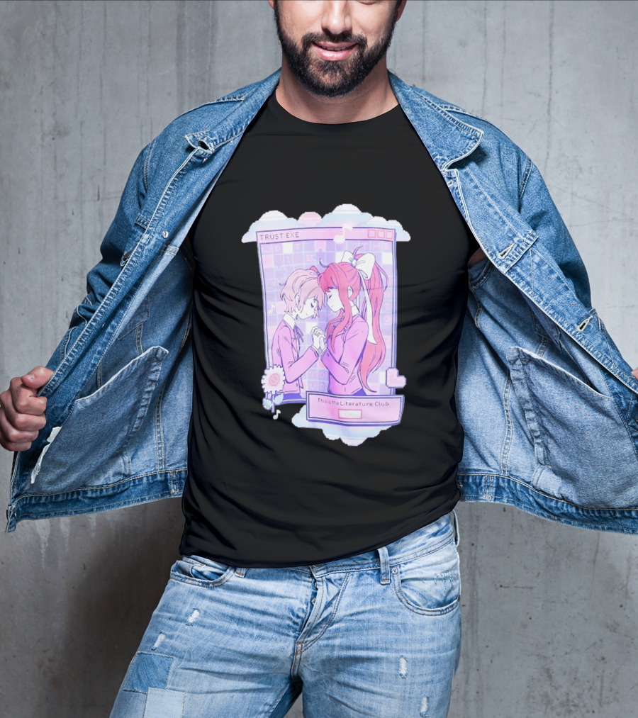 Doki Doki Literature Club Trustexe Monika Sayori This Is The Literature Club T-Shirt