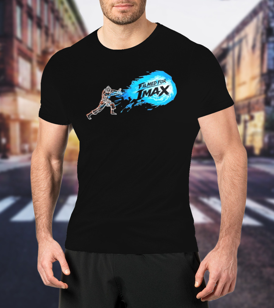 Goku Filmed For IMAX Energy Blast Dragon Ball Z T-Shirt