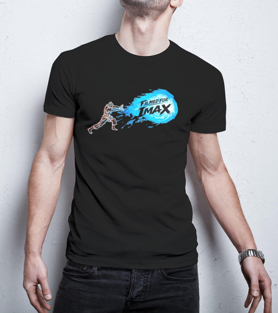 Goku Filmed For IMAX Energy Blast Dragon Ball Z T-Shirt