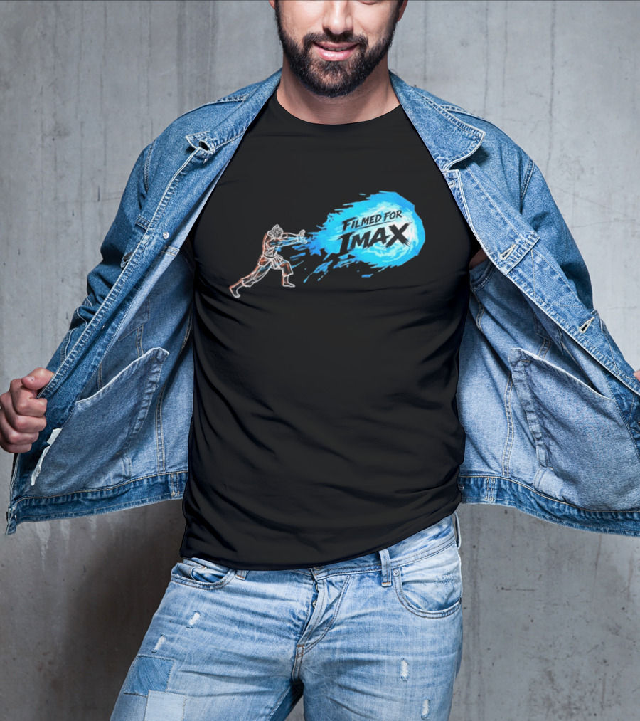 Goku Filmed For IMAX Energy Blast Dragon Ball Z T-Shirt
