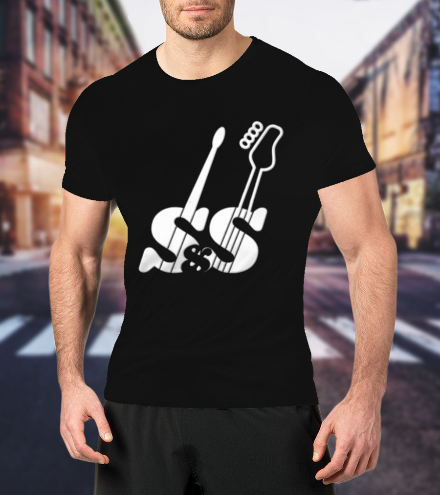 Guitars Forming Letter S T-Shirt