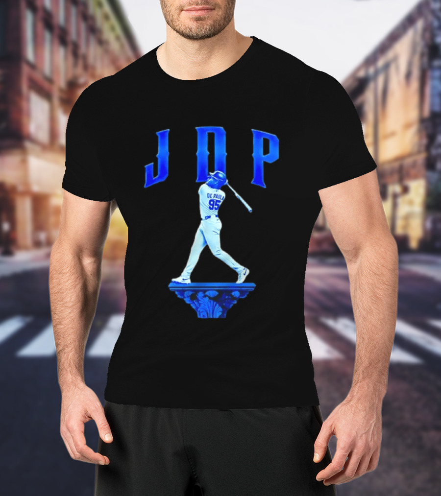 Josue De Paula JDP 95 Los Angeles Dodgers Baseball Player T-Shirt