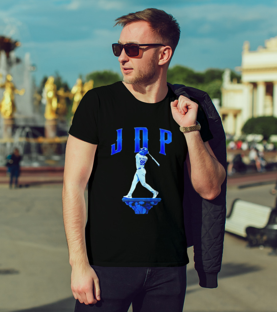 Josue De Paula JDP 95 Los Angeles Dodgers Baseball Player T-Shirt