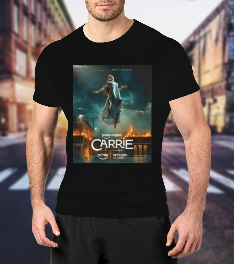 Prime Original Carrie New Series By Mike Flanagan October 7 Release T-Shirt