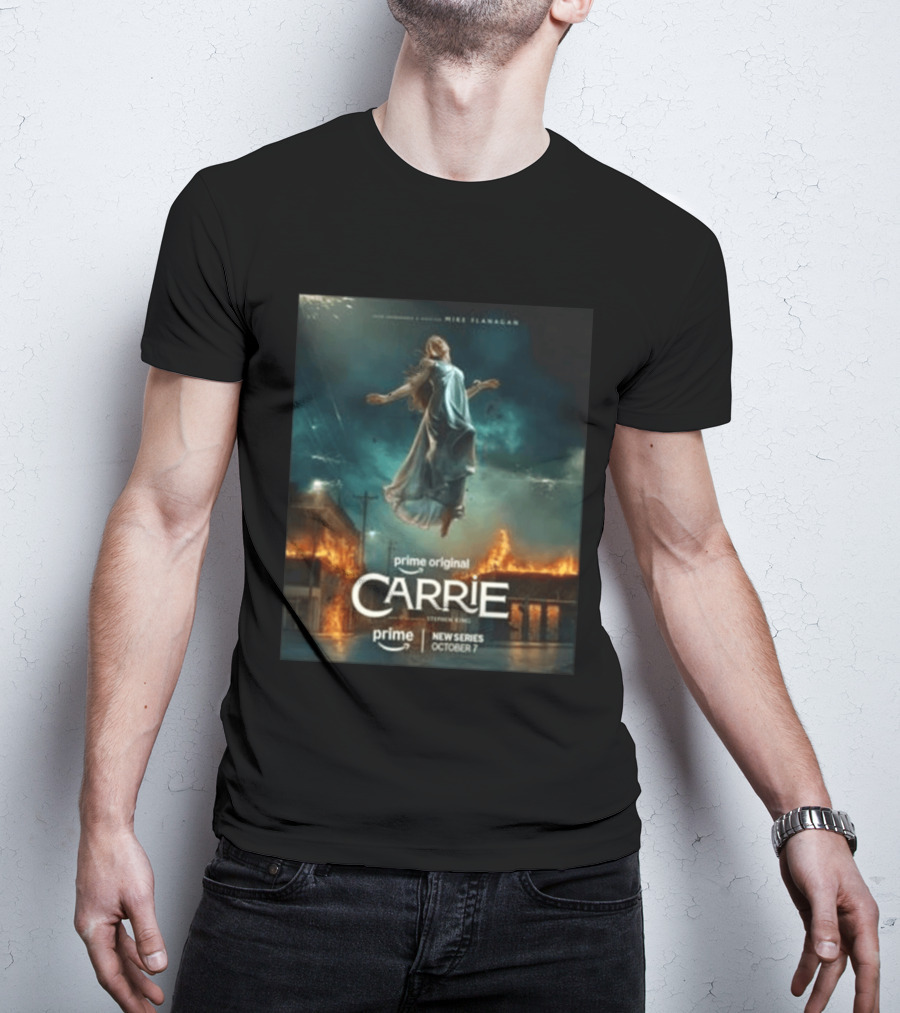 Prime Original Carrie New Series By Mike Flanagan October 7 Release T-Shirt