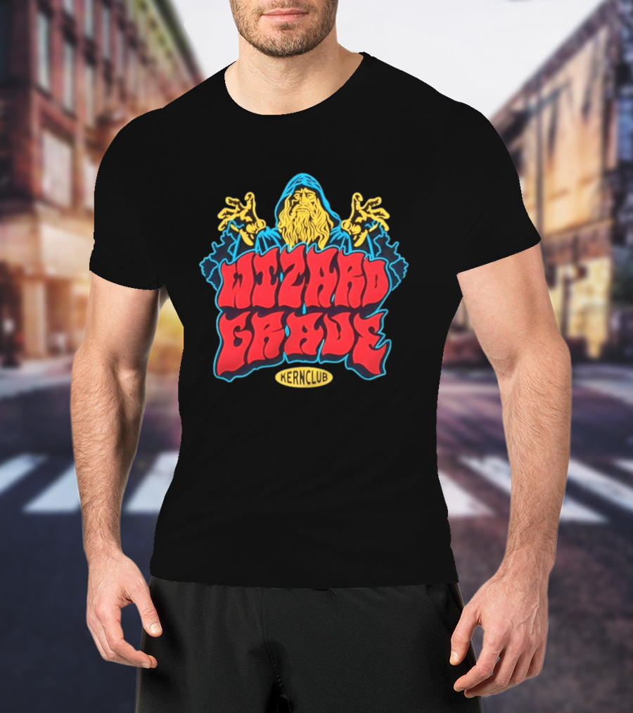 Wizard Grave Kernclub Mystical Occult Fantasy T-Shirt