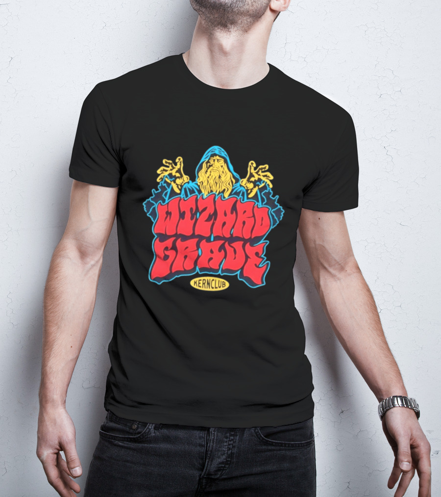 Wizard Grave Kernclub Mystical Occult Fantasy T-Shirt