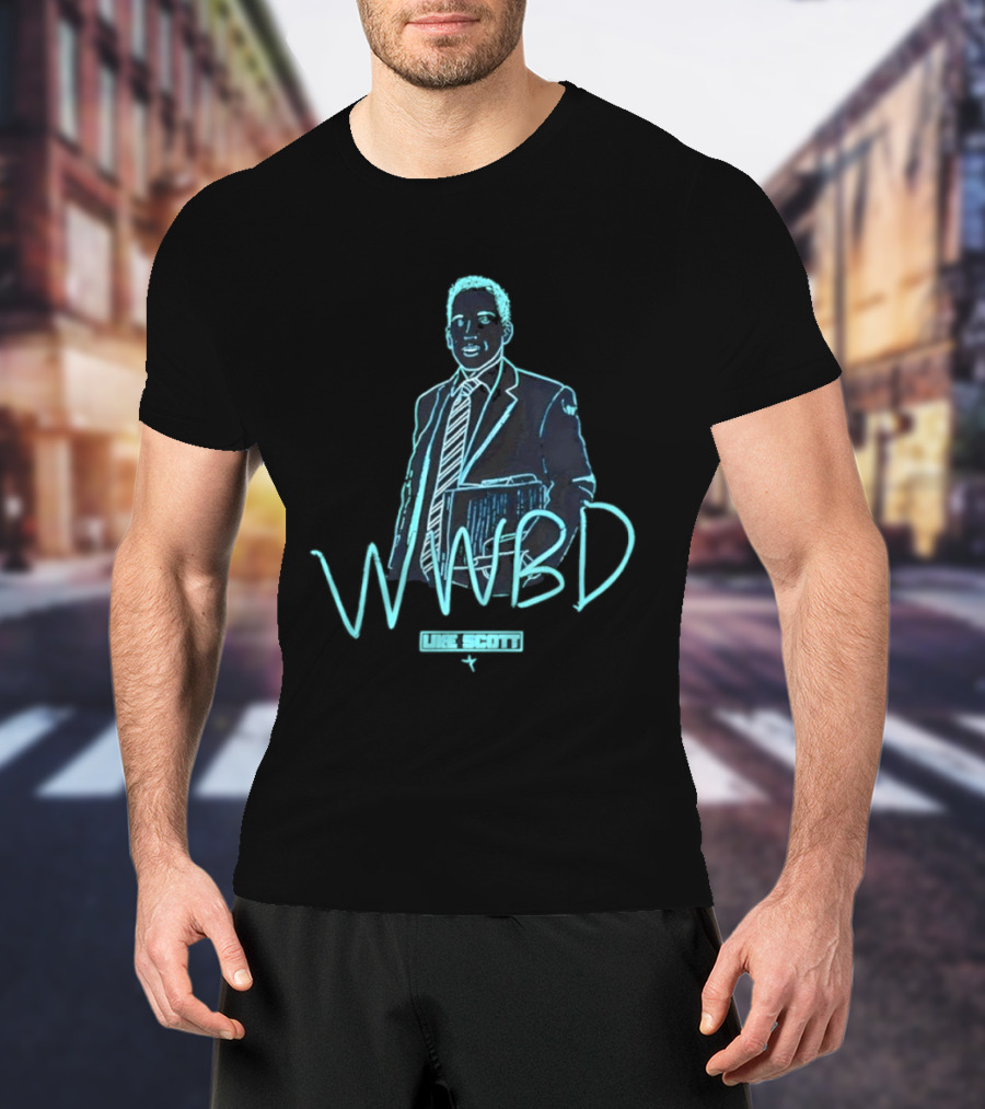 WWBD Michael Scott The Office Dunder Mifflin T-Shirt