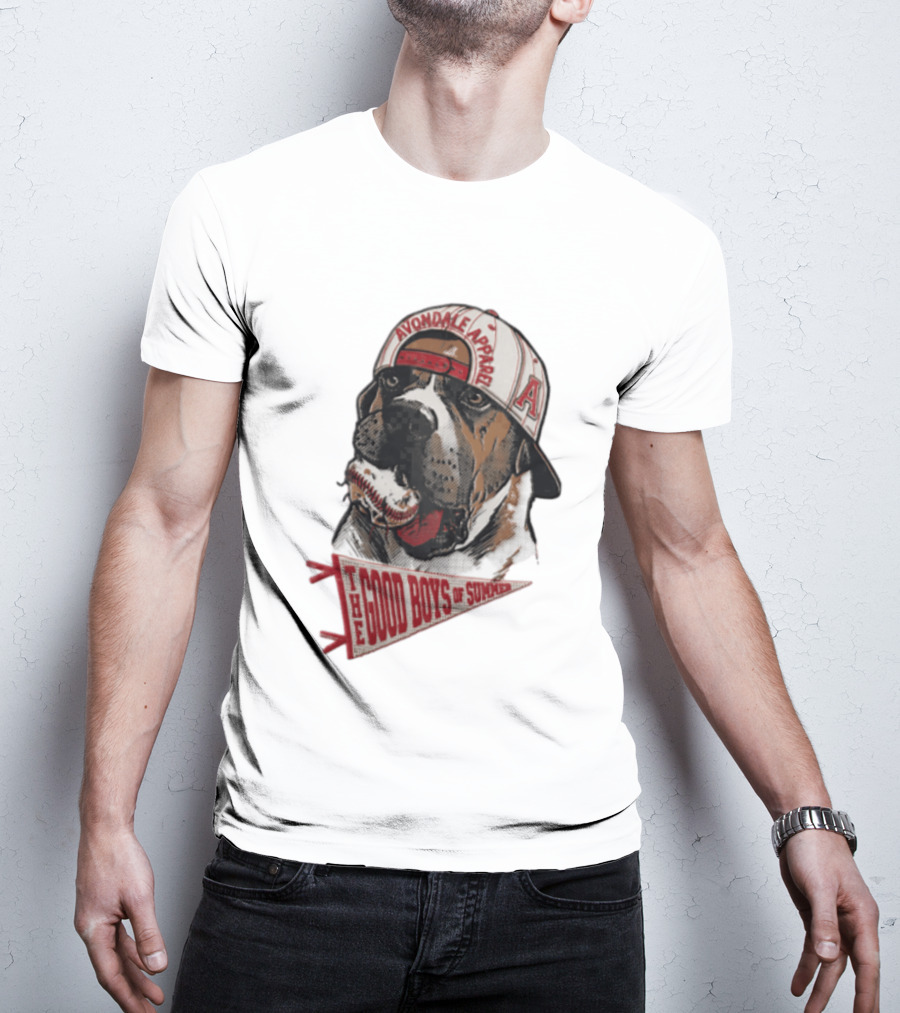 Avondale Apparel The Good Boys Of Summer Bulldog Baseball Cap T-Shirt