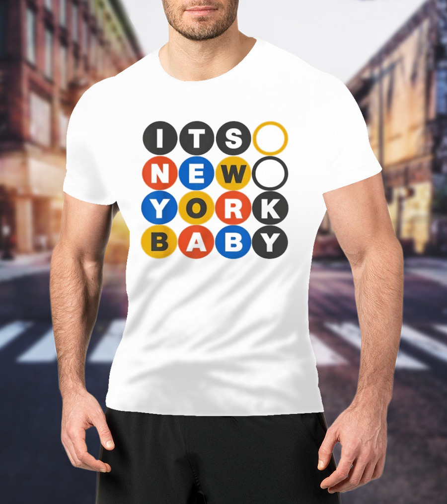 New York Baby Subway NYC Big Apple T-Shirt