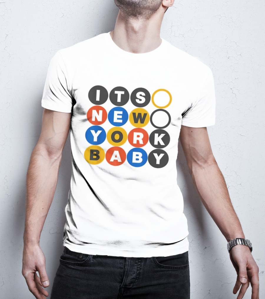 New York Baby Subway NYC Big Apple T-Shirt