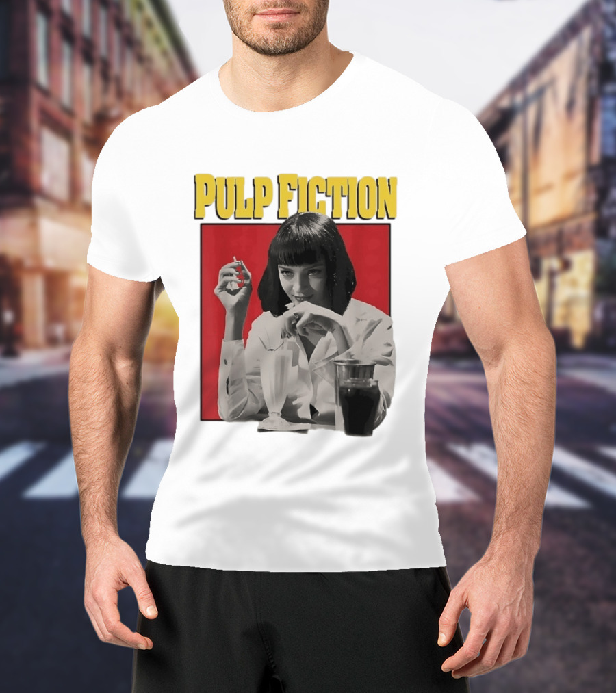 Pulp Fiction Mia Wallace Uma Thurman Quentin Tarantino T-Shirt