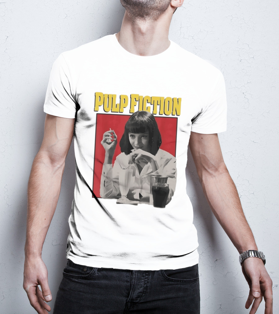 Pulp Fiction Mia Wallace Uma Thurman Quentin Tarantino T-Shirt