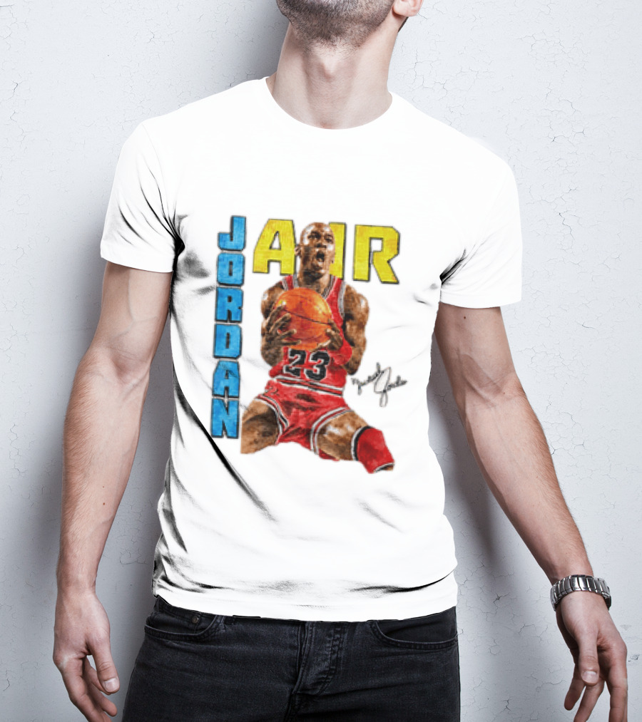 Jordan Air 23 Basketball Player Holding Ball T-Shirt