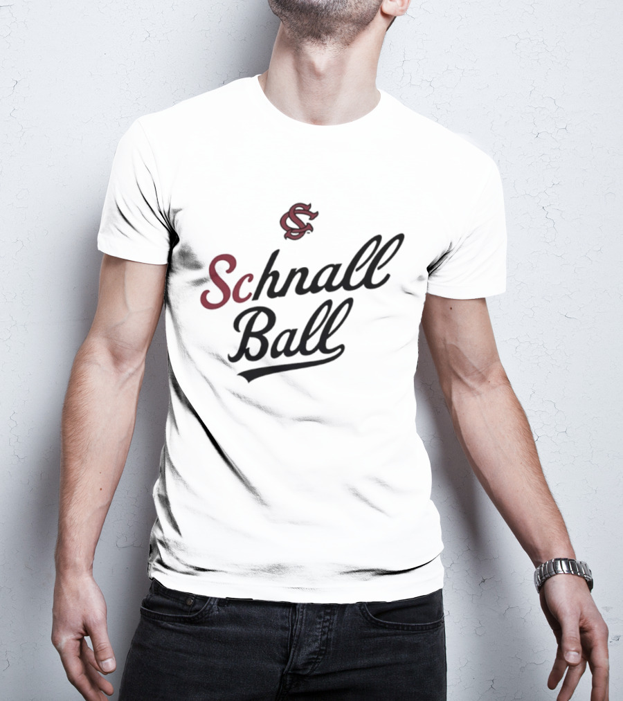 South Carolina Schnall Ball SC Gamecocks T-Shirt