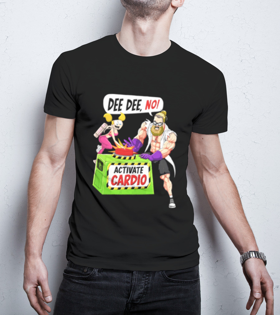 Dee Dee No Activate Cardio Dexters Laboratory Cartoon T-Shirt