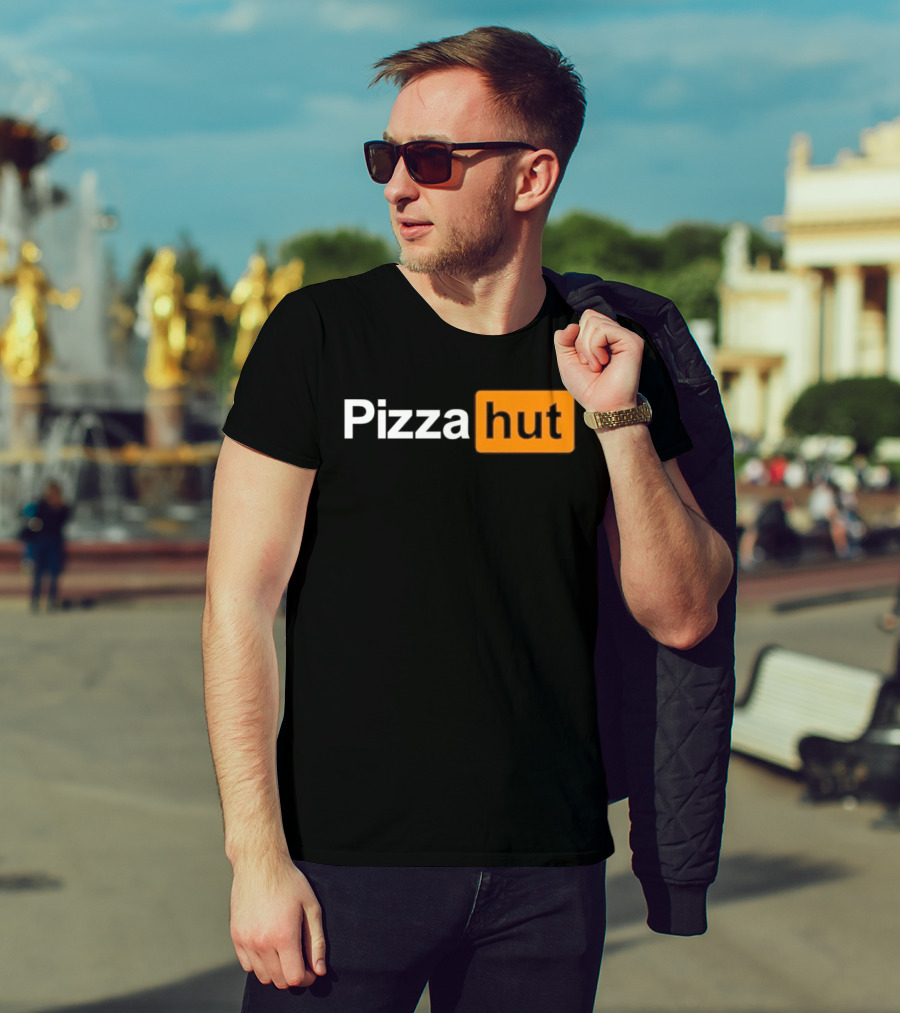 Pizza Hut Retro Branding Fast Food Nostalgia T-Shirt