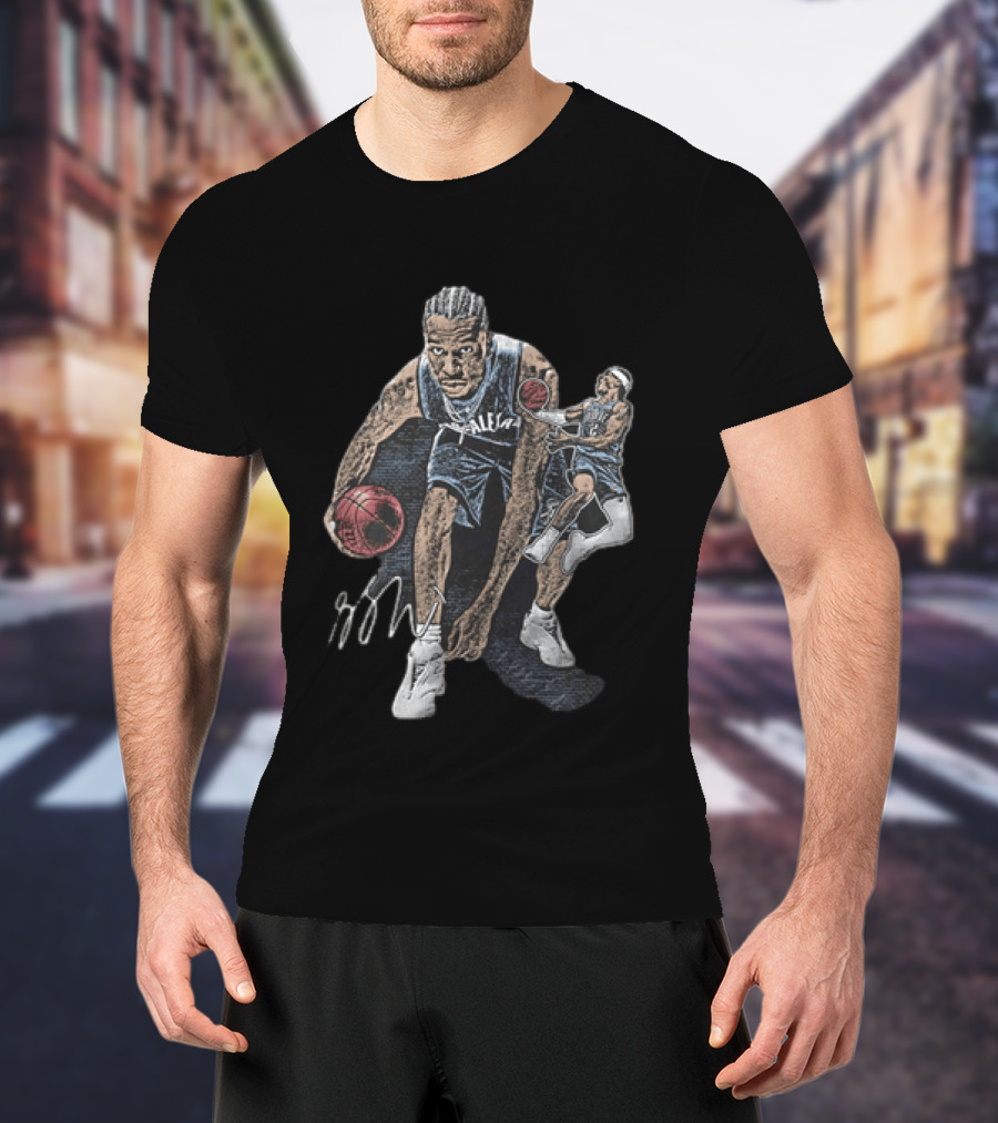 Shai Gilgeous Alexander Basketball Oklahoma City Thunder Signature T-Shirt