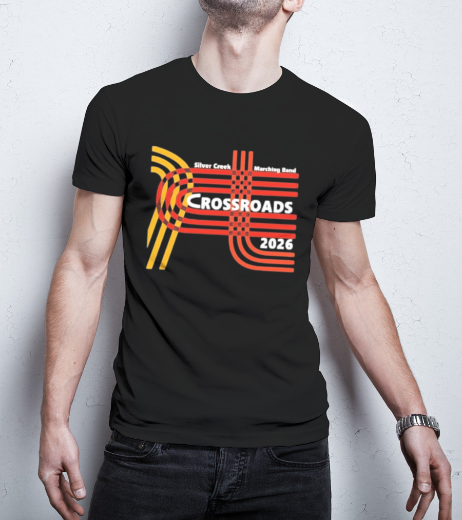 Silver Creek Marching Band Crossroads 2026 Intersection Pathway T-Shirt