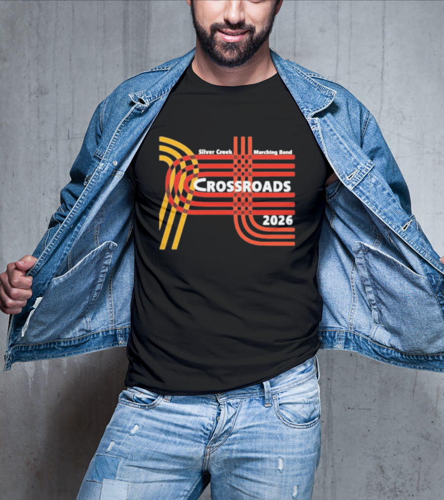 Silver Creek Marching Band Crossroads 2026 Intersection Pathway T-Shirt