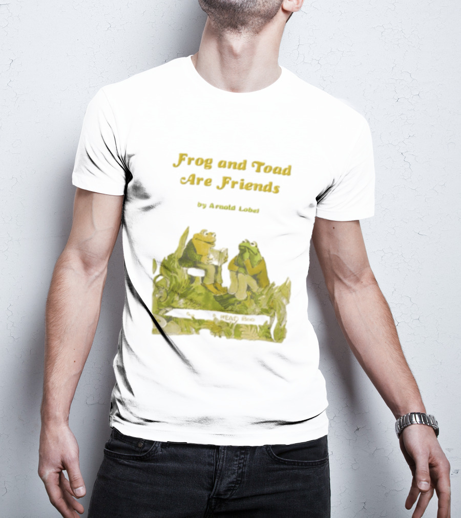 Frog And Toad Are Friends By Arnold Lobel Book Cover T-Shirt