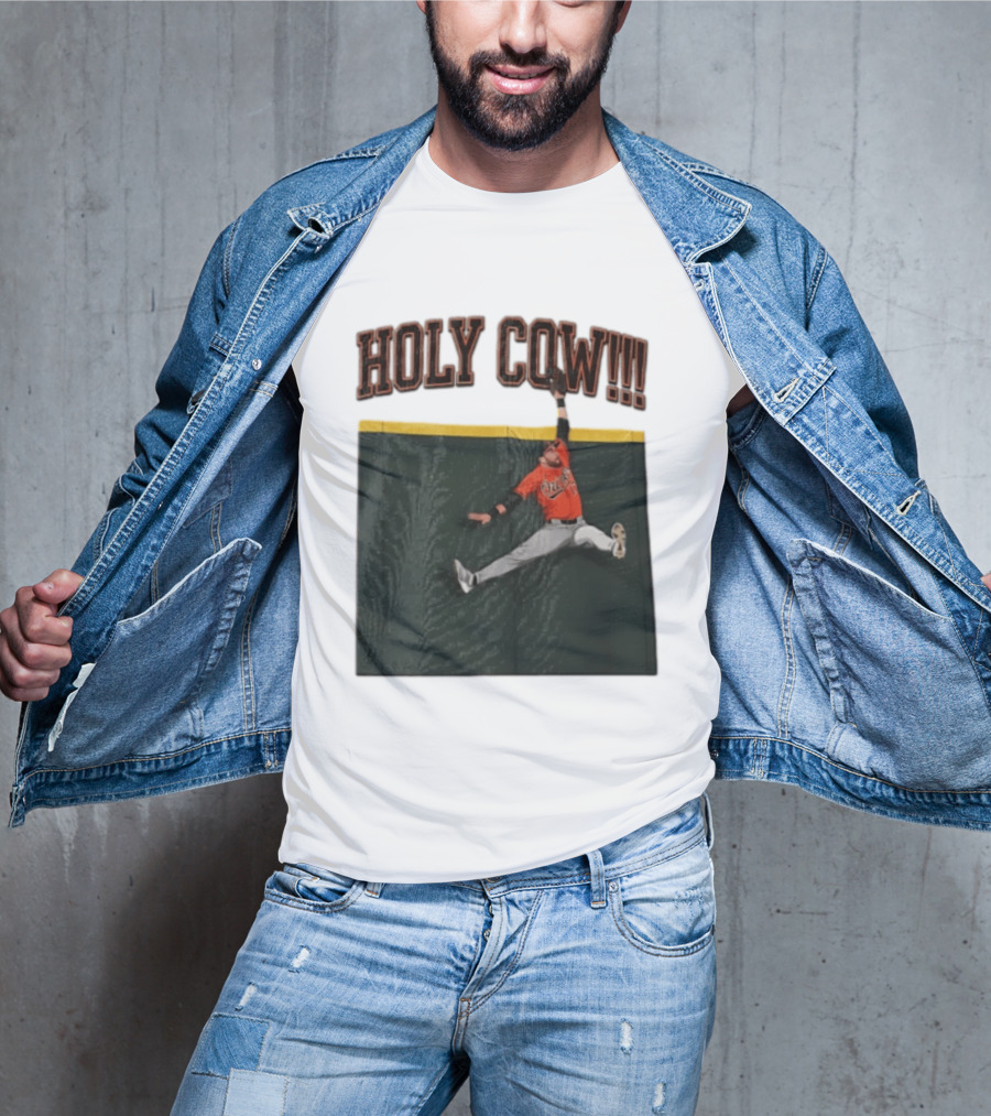 Holy Cow Colton Cowser Baltimore Orioles Catch 2026 T-Shirt