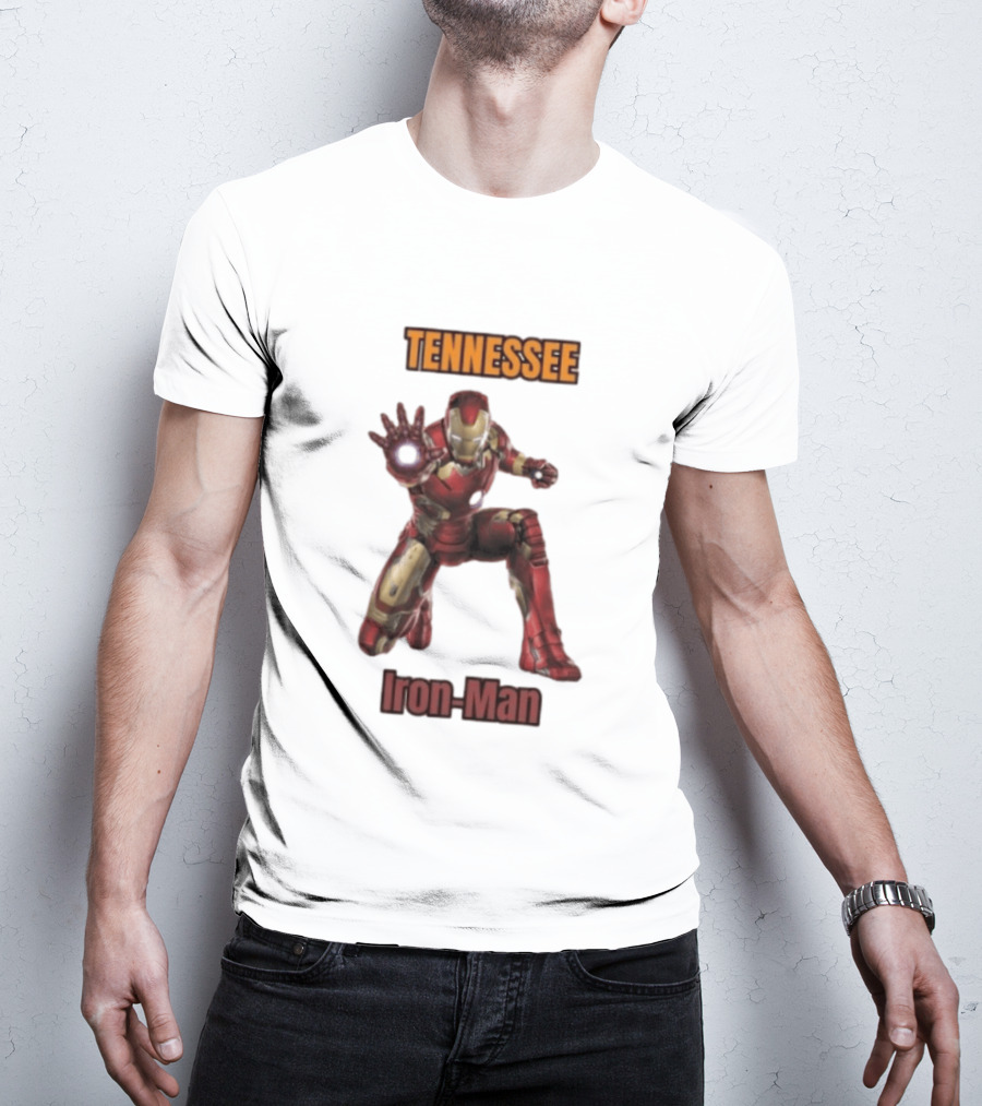 Tennessee Iron Man SEC Superheroes Vols T-Shirt