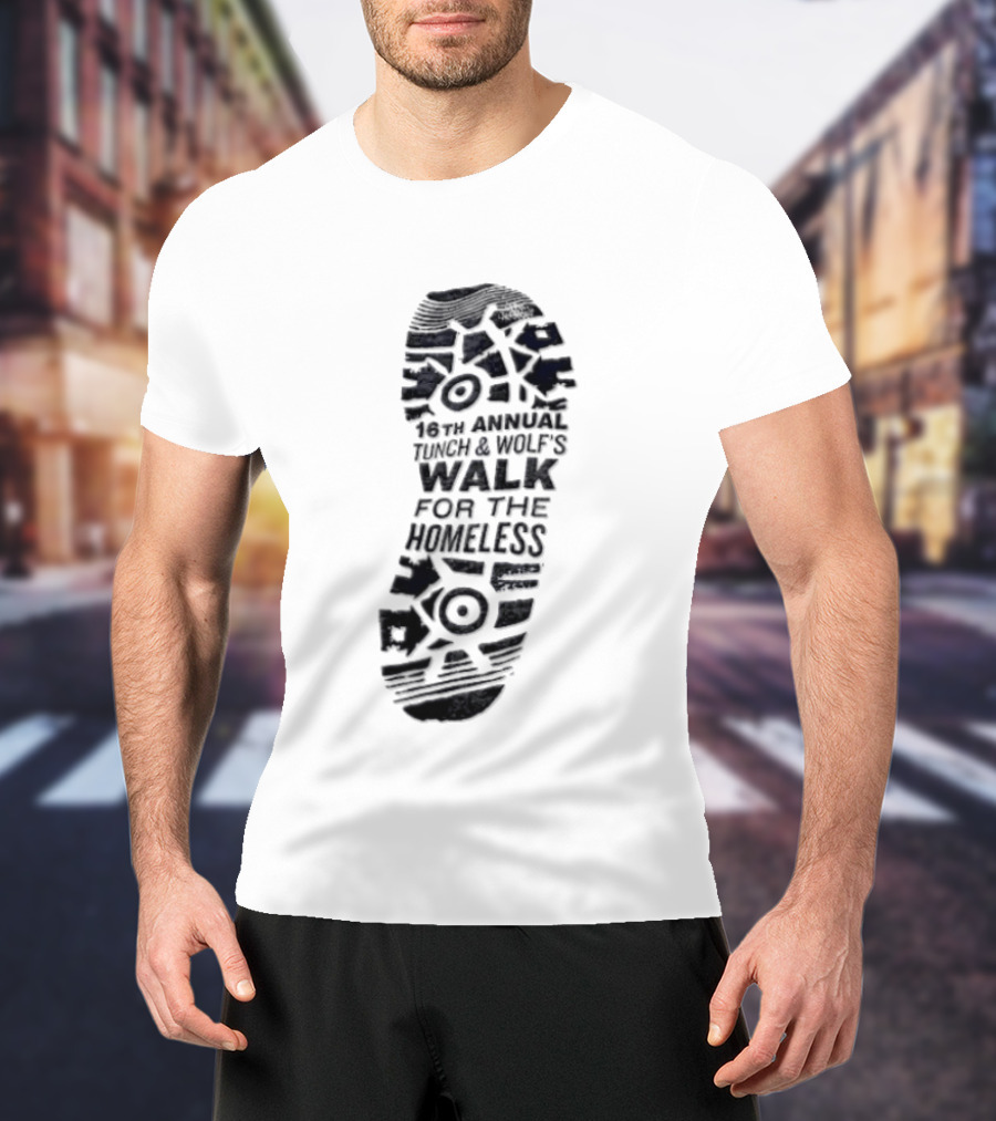 12th Annual Tunch And Wolf's Walk For The Homeless T-Shirt