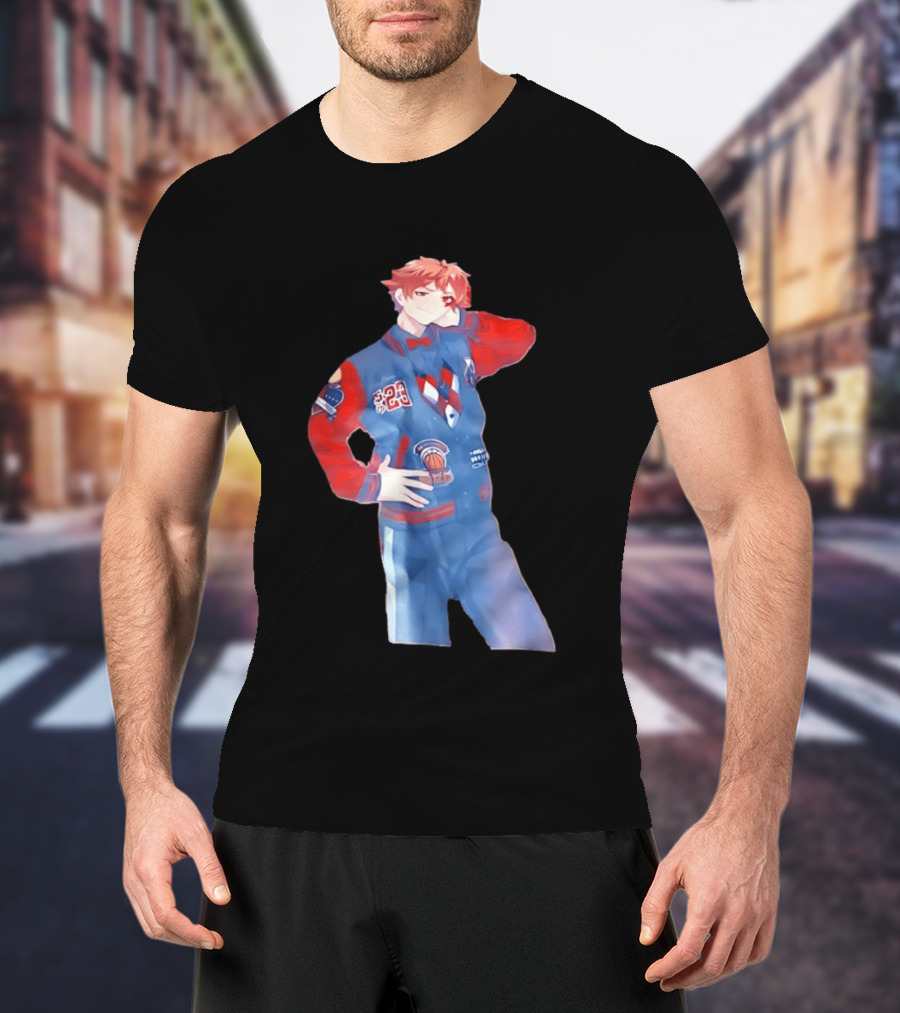 Ace Trappola Twisted Wonderland NRC Basketball Varsity Number 23 T-Shirt