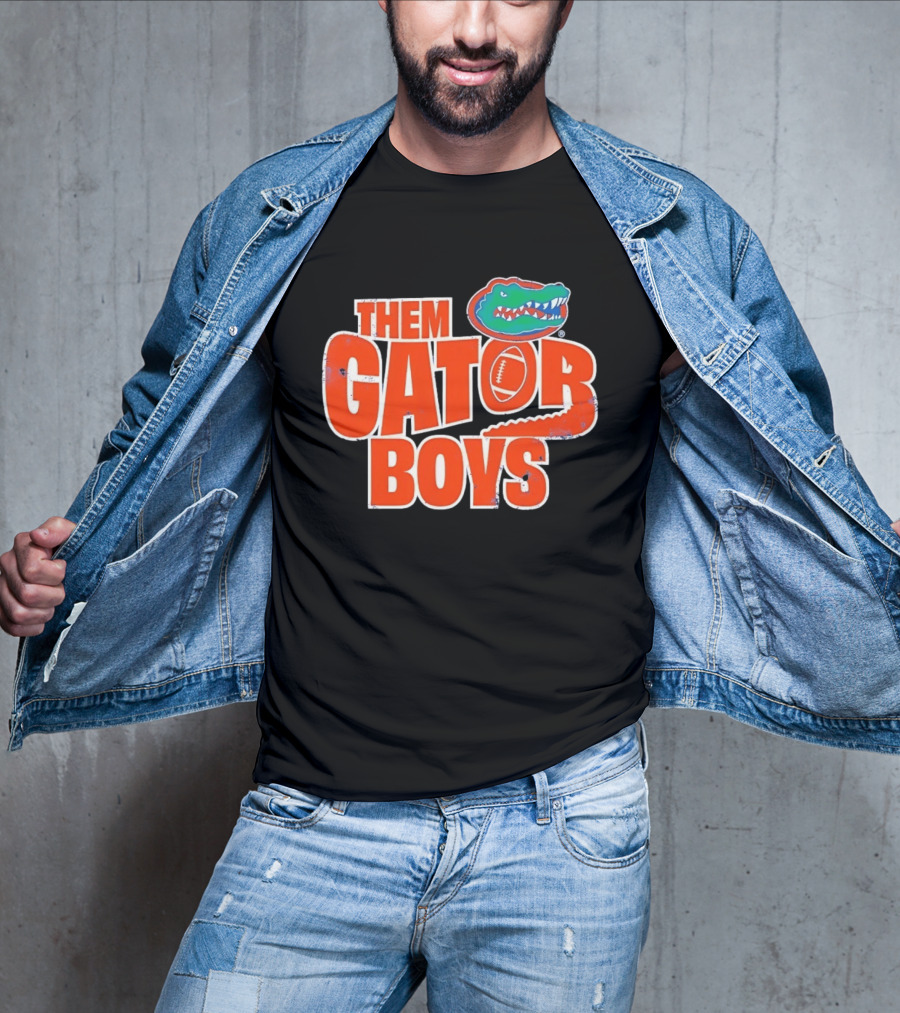 Them Gator Boys Florida Gators Football Distressed T-Shirt