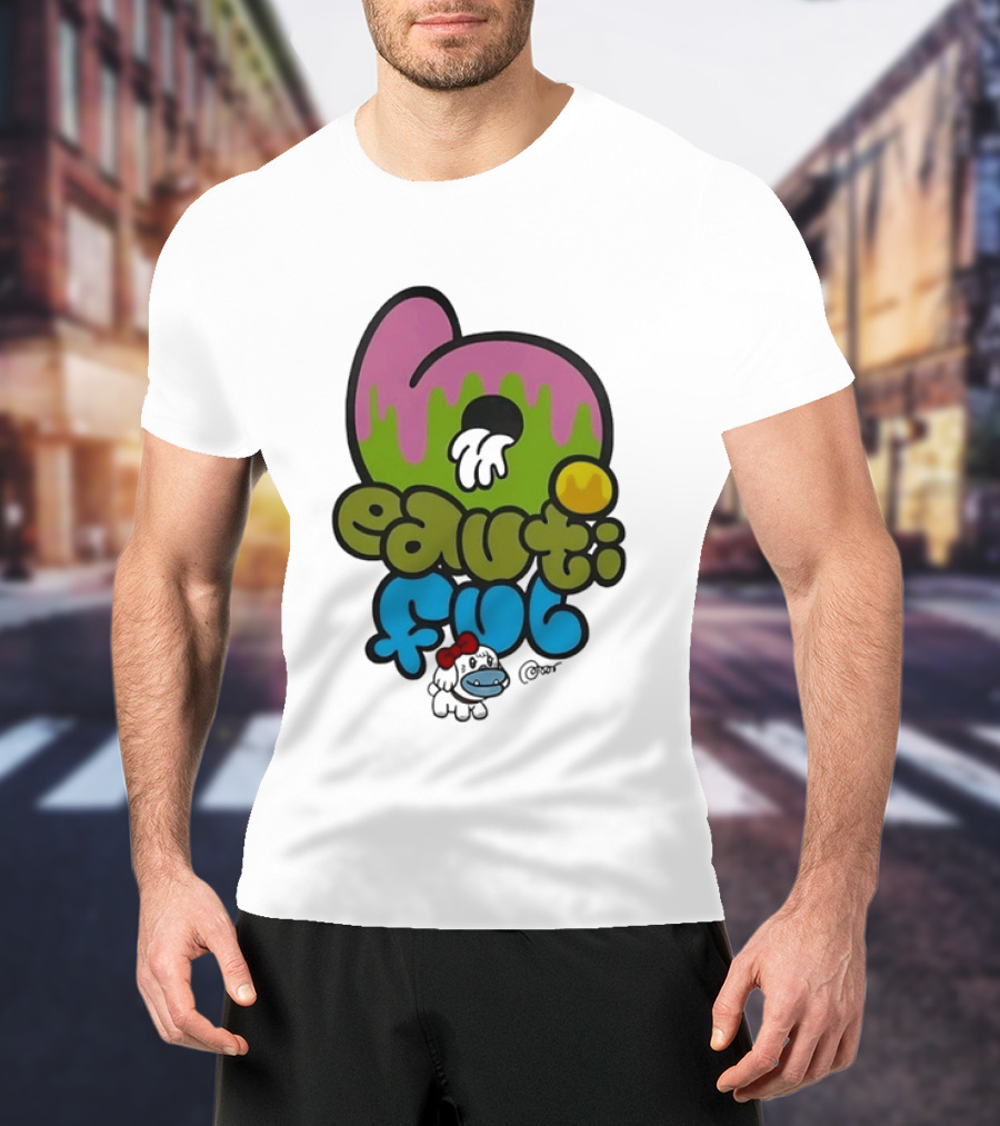 Beautiful Graffiti Melting Popsicle Drip T-Shirt