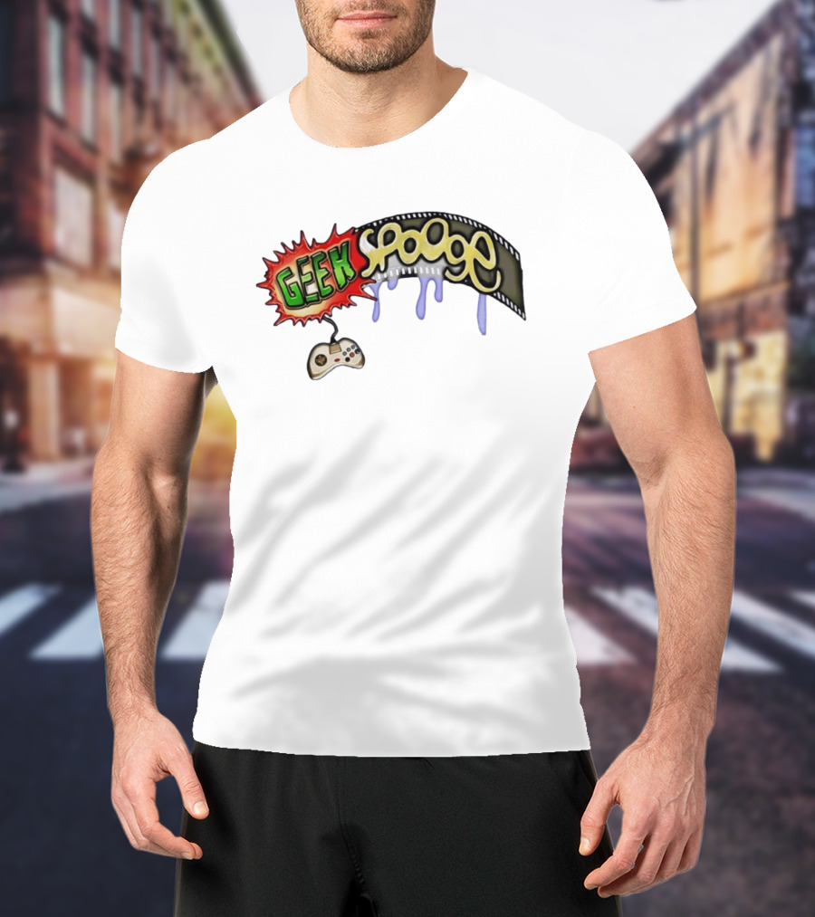 Geek Spooge Video Game Controller T-Shirt