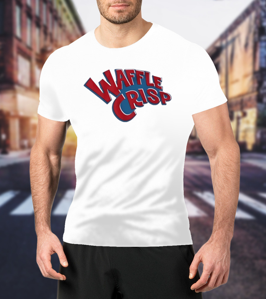 Waffle Crisp Cereal Retro Breakfast T-Shirt