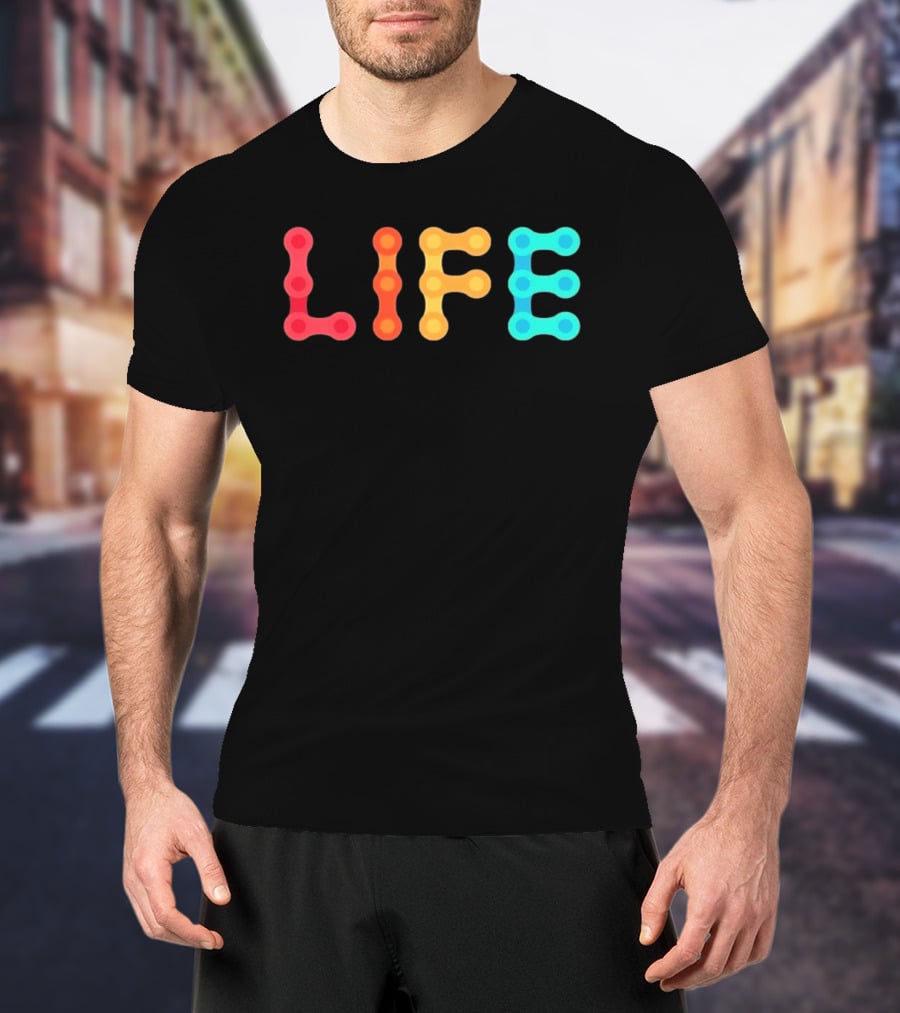 Life Bicycle Chain Cycling Bike Parts T-Shirt