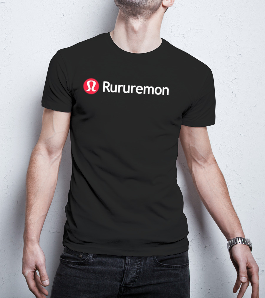 Rururemon Brand Red Circle T-Shirt