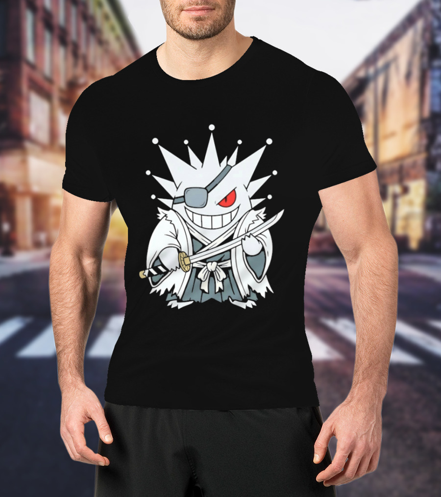 Gengar Samurai Warrior Katana Pokémon Ninja T-Shirt